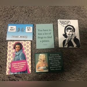 Assorted Magnets with Cute Sayings